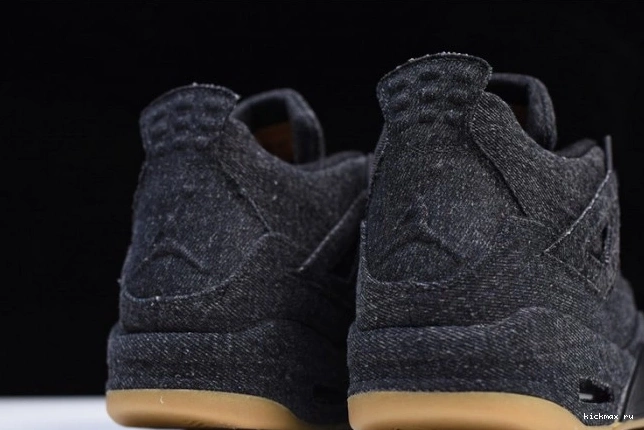 Rep 4 Jordan 'black' x AO2571-001 Air Levi's 0731